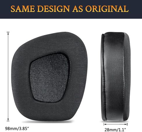 Soulwit Cooling -Gel Aypads استبدال لـ Turtle Beach Stealth 600 Gen 2 USB/MAX ، 600 Gen3 PC/PS/XB ، 500 XB سماعات اللاسلكية ، وسائد وسادة الأذن مع رغوة عزل الضوضاء - أسود in Saudi Arabia