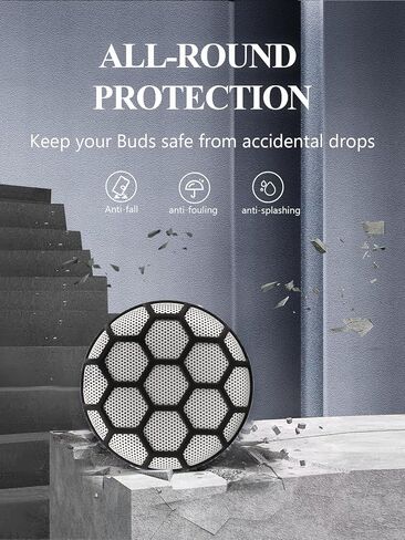 Case Cover for Beosound A1 2nd Gen Portable Bluetooth Speaker,Full Protective Silicone Case Cover Shockproof with Portable Bluetooth Speaker for Women Men-Grey in Saudi Arabia