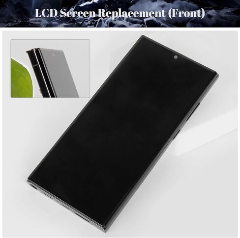 Incell for Samsung S23 Ultra Screen Replacement for Galaxy S23 Ultra 5g LCD Display for SM-S918U SM-S918U1 Digitizer Touch Screen Repair Kits (with Frame,Graphite) NO Fingerprint in Saudi Arabia