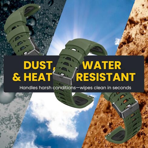 Rugged Smart Watch for Men, Foreman Smartwatch, Waterproof Digital Watch for The Toughest Jobs, with Fitness Trackers, Heart Rate Monitor, IP68, Pedometer, Workout Modes and More in Saudi Arabia