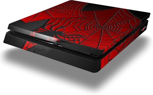 Vinyl Decal Skin Wrap compatible with Sony PlayStation 4 Slim Console Spider Web (PS4 NOT INCLUDED) in Saudi Arabia