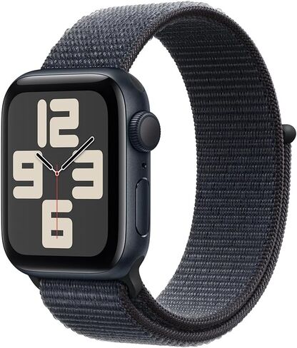 Apple Watch SE 2nd Gen (GPS ، 40mm) - Midnight Case with Ink Sport Loop Band (متجدد) in Kuwait