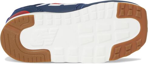 New Balance Kids 574 New-B V2 Familiar Ground Hook and Loop Sneaker, Mercury Blue/White, 5 US Unisex Toddler in Kuwait