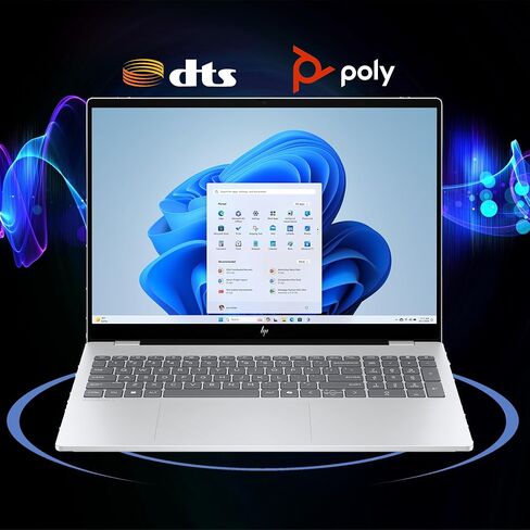 HP Omnibook 7 AI Laptop 16 "2K (2048x1280) OLED Touch (HDR 500NITS ، 100 ٪ DCI-P3) Intel 16-Core Ultra 7 255H 32GB RAM 2TB SSD للمصمم Professional Professional Professional Win11pro ICP W/Copilot in Kuwait