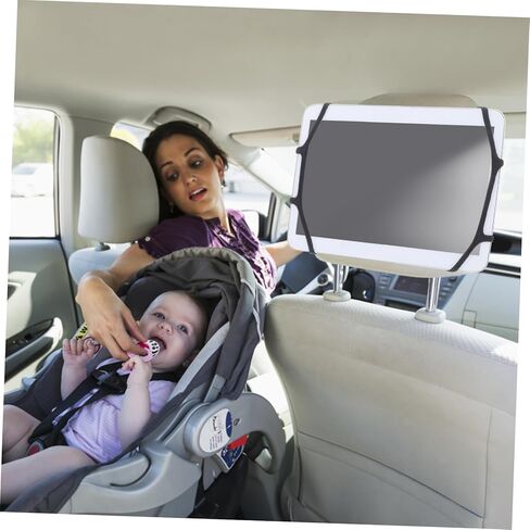 POPETPOP Tablet Bracket for Car Headrest Adjustable Holder for Tablets Durable Design for Easy Installation and Strong Support During Travel in Saudi Arabia