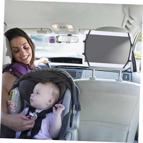 POPETPOP Tablet Bracket for Car Headrest Adjustable Holder for Tablets Durable Design for Easy Installation and Strong Support During Travel in Saudi Arabia