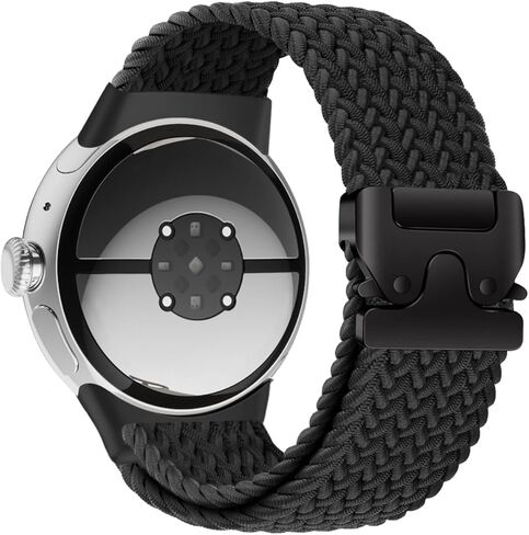 نطاقات مضفر متوافقة مع Google Pixel Watch 4/3 45 مم ، وأشرطة رياضية نايلون مرنة للتنفس لمشاهدة البكسل 45 مم للرجال - in Saudi Arabia