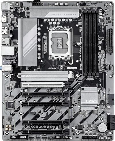 Gigabyte B860 DS3H اللوحة الأم - تدعم وحدة المعالجة المركزية Ultra Ultra ، 8+1+2+2 مراحل VRM ، حتى 9066 ميجا هرتز DDR5 ، 1xpcie 5.0+1xpcie 4.0 M.2 ، 2.5 GBE LAN ، USB 3. Gen 2x2 in Saudi Arabia