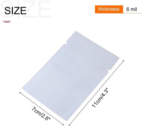 Anti Static Bags Shielding Bag 100pcs 2.8x4.3inch(7x11cm) Open Top with Labels for Hard Drive HDD SSD in Saudi Arabia