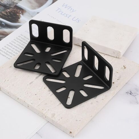 2Pcs Switch Adjustable Rack Rack Mount Kit Adjustable Hole Distance 13-35mm Compatible with Buffalo Tech 17.3 Inch Compatible with Cisco 45x44.5x25mm Black in Saudi Arabia