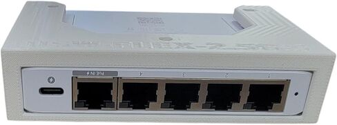 Blazin3D Wall Mount for Ubiquiti Flex Mini 2.5G USW-Flex-2.5G-5 (White) in Saudi Arabia