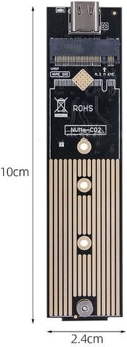 Compactly USB to NVME Solid Disk Adapter for Quick Installation Easy Use in Various Scenario for 2280 2260 2242 in Kuwait
