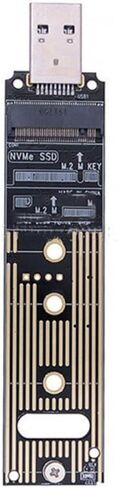 Compactly USB to NVME Solid Disk Adapter for Quick Installation Easy Use in Various Scenario for 2280 2260 2242 in Saudi Arabia