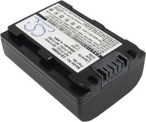 بطارية استبدال لـ Sony CR-HC51E DCR-30 DCR-DVD103 DCR-DVD105 DCR-DVD105E وغيرها جزءًا لا يوجد Sony NP-FH30 NP-FH40 NP-FH50 NP-FH60 in Saudi Arabia
