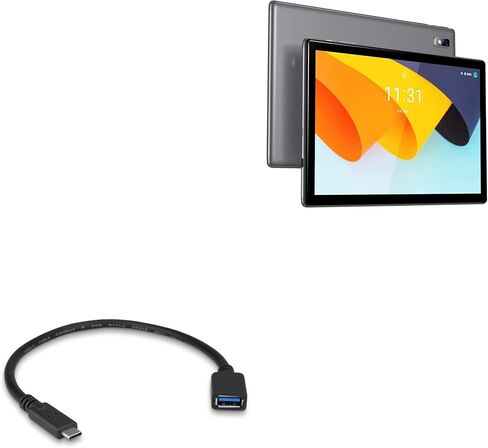 BoxWave Cable متوافق مع جهاز الكمبيوتر اللوحي ByyBuo Smartpad A10 (10.1 بوصة) - محول توسيع USB ، أضف أجهزة USB المتصلة بهاتفك in Saudi Arabia