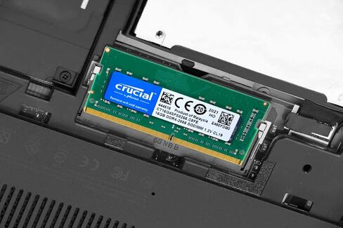 وحدة ذاكرة SDRAM SDRAM سعة 16 جيجا بايت - من أجل دفتر الملاحظات - 16 جيجابايت - DDR4-2666/PC4-21300 DDR4 SDRAM - CL19-1.20 V - غير متكافئ - 260 -PIN - SODIMM (CT16G4SFS8266) in Kuwait