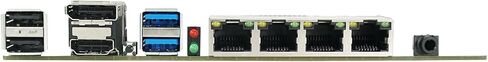 6-Bay NAS Motherboard N150 6*SATA3.0 2*M.2 NVMe 4 * 2.5G Nics 1*PCIE X1 1*DDR5 Low Power Firewall ITX Mainboard in Saudi Arabia