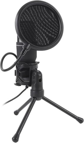 ميكروفون Sorandy Gaming USB ، ميكروفون مكثف لإلغاء الضوضاء مع RGB Light & Tripod Stand ، ميكروفون ألعاب سلكية سطح المكتب للبودكاست ، مقاطع الفيديو ، دفق ، الكمبيوتر ، الكمبيوتر in Kuwait