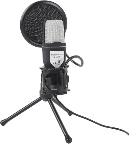 ميكروفون Sorandy Gaming USB ، ميكروفون مكثف لإلغاء الضوضاء مع RGB Light & Tripod Stand ، ميكروفون ألعاب سلكية سطح المكتب للبودكاست ، مقاطع الفيديو ، دفق ، الكمبيوتر ، الكمبيوتر in Kuwait