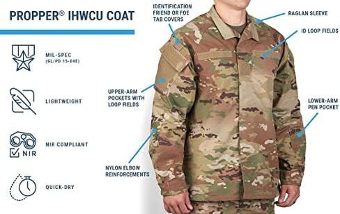 معطف رجالي Propper Ocp Hot Weather Combat Uniform من Propper in Saudi Arabia