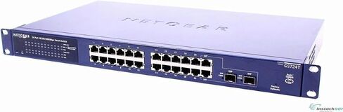 Netgear GS724T 24-Port 10/100/1000 Gigabit Switch (Renewed) in Saudi Arabia