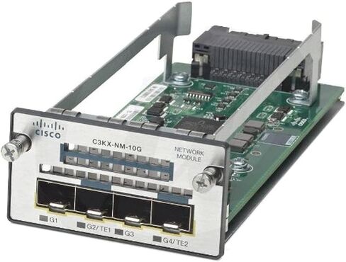 Cisco Catalyst C3KX-NM-10G 4 Port 10GbE SFP+ Network Expansion Module (Renewed) in Saudi Arabia