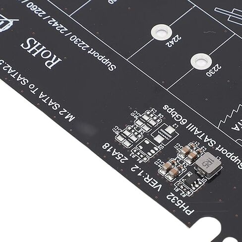 Gowenic M.2 NGFF BKEY SSD إلى محول ATA التسلسلي ، وتركيب سهل ونقل مستقر ، مع موصل مقاوم للصدمات ، لـ 2230 2242 2260 2280 SSD in Saudi Arabia