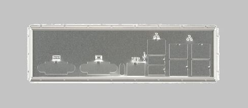 Supermicro MCP-260-00062-1n درع I/O القياسي لـ X10DRL-CT مع صندوق EMI Gasket Brown in Saudi Arabia