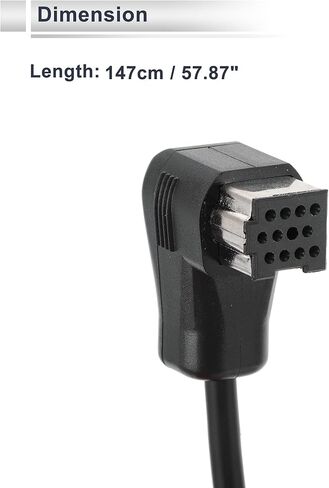 Audio Aux Adapter Cable Wire for Pioneer IP-BUS Convenient Stereo Radio Harness in Saudi Arabia