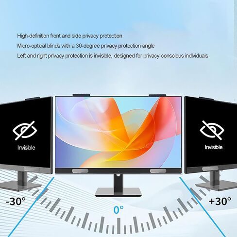Computer Privacy Screen Filter Panel for Diagonal 23.8 24 27 inch HDTVs Computer Monitor Hanging Type Computer Privacy Screen Filter Panel Anti Glare,27in 16:9 in Saudi Arabia