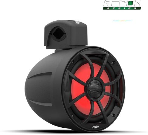 الأصوات الرطبة | Recon 6 POD-BG | 6.5 "مكبر صوت أسود محوري لقطر أنبوب يصل إلى 2" أو جبل السطح in Kuwait