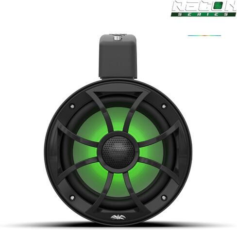 الأصوات الرطبة | Recon 6 POD-BG | 6.5 "مكبر صوت أسود محوري لقطر أنبوب يصل إلى 2" أو جبل السطح in Kuwait