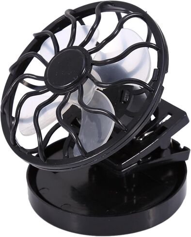 FOCKT SOLAR FAN MINI CLAMP/موقف في تبريد تكييف الهواء الخلوي للتنزه في التخييم مروحة كهربائية للطاقة الكهربائية للكمبيوتر المحمول in Kuwait