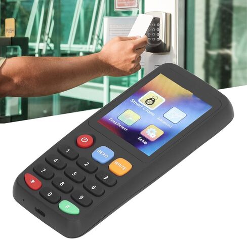 NFC Reader Writer NFC CART COLIER RFIDS READER ID IC eledator card reader duplicator for Access Control System build in the Battle (5 T5577 Cards 5 T5577 Buckles) in Kuwait