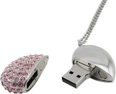 تشوي الجدة عباد الشمس شكل 32 جيجا بايت USB 2.0 محرك أقراص فلاش المعادن محرك أقراص الماس العصا عصا USB الإبهام محرك Pendrive Pendant هدية عيد الميلاد in Saudi Arabia