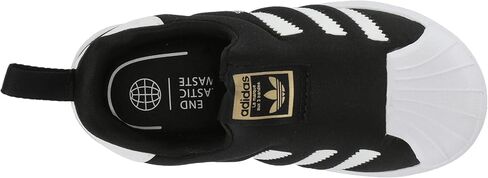 adidas Originals Superstar 360 Sneaker, White/Black/Vivid Red I, 3 US Unisex Little Kid in Saudi Arabia