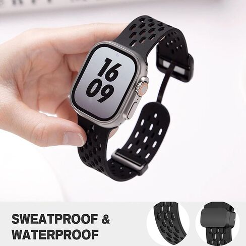 متوافق مع نطاقات Garmin Forerunner 970 ، وأشرطة فرقة Silicone ReplaceMet سريعة الإصدار المتوافقة مع Garmin Forerunner 970 in Saudi Arabia