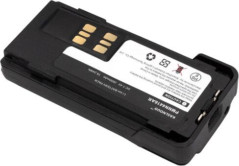 2-pack PMNN4409 استبدال البطارية لـ Motorola XPR7550 XPR7350 XPR3550 XPR3300E PMNN4491A PMNN4493A PMNN4416AR 7.4V 2600MAH مع حزام مقطع in Saudi Arabia
