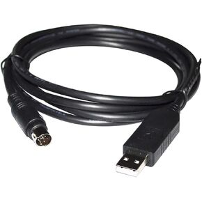 13pcs f & t> d*i ft232rl usb to din 8 pin md8 male adapter rs232 cable serial cable for sequencer host port to pc in Kuwait