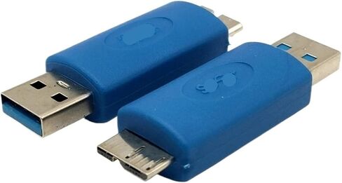 1 USB 3.0A أنثى إلى M ؛ IC/RO 3.0 PRINTER PORT M ؛ IC/RO B محول محول قابس (AM-AM) in Kuwait