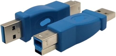 1 USB 3.0A أنثى إلى M ؛ IC/RO 3.0 PRINTER PORT M ؛ IC/RO B محول محول قابس (AM-AM) in Kuwait