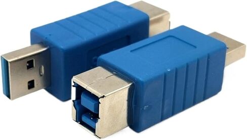 1 USB 3.0A أنثى إلى M ؛ IC/RO 3.0 PRINTER PORT M ؛ IC/RO B محول محول قابس (AM-AM) in Kuwait
