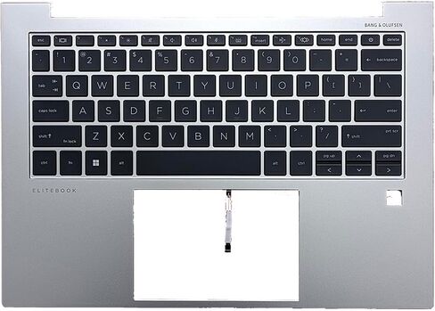 Replacement for HP Elitebook 840 G9 Series Laptop Upper Case Palmrest with Backlit Keyboard Assembly Part N09058-001(Backlit Keyboard) in Saudi Arabia