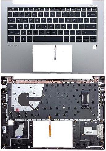 Replacement for HP Elitebook 840 G9 Series Laptop Upper Case Palmrest with Backlit Keyboard Assembly Part N09058-001(Backlit Keyboard) in Saudi Arabia