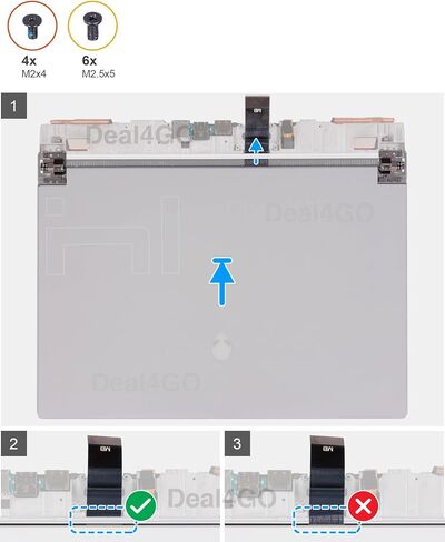 144Hz FHD LCD شاشة الشاشة كابل 6JVV2 8FP96 LF-L382P استبدال Dell Alienware X14 R1 (الإصدار الترقي) in Saudi Arabia