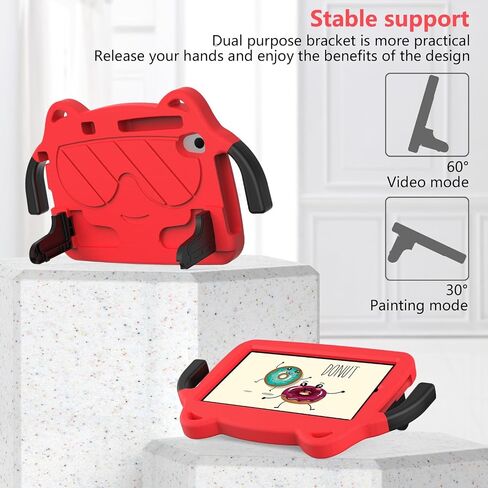 حالة Travel Tablet Case Kids متوافقة مع TCL Tab 8 LE 9137 W/WIFI 9132 X (2023)/TAB 8-9038S (2022) مقبض مقبض مقبض مصنوع مصنوع. in Saudi Arabia