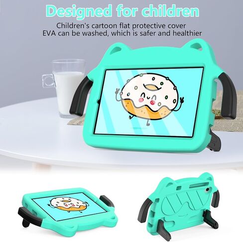 حالة Travel Tablet Case Kids متوافقة مع TCL Tab 8 LE 9137 W/WIFI 9132 X (2023)/TAB 8-9038S (2022) مقبض مقبض مقبض مصنوع مصنوع. in Kuwait