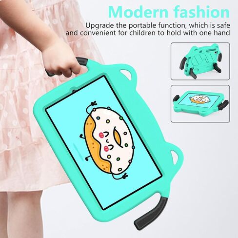 حالة Travel Tablet Case Kids متوافقة مع TCL Tab 8 LE 9137 W/WIFI 9132 X (2023)/TAB 8-9038S (2022) مقبض مقبض مقبض مصنوع مصنوع. in Kuwait
