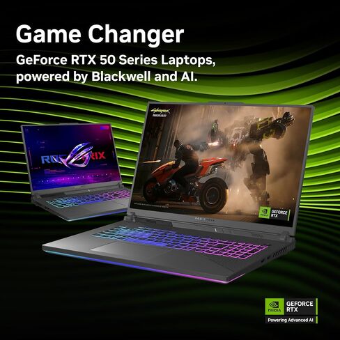 ASUS ROG Strix G18 (2025) Gaming Labtop ، 18 "ROG FHD+ 16:10 144Hz ، NVIDIA® GEFORCE RTX ™ 5060 ، AMD RYZEN ™ 9 8940HX Mobile Processor ، 16GB DDR5-5200MHz ، 1TB SSD ، WI-FI 6E ، Wind 11 Home in Saudi Arabia