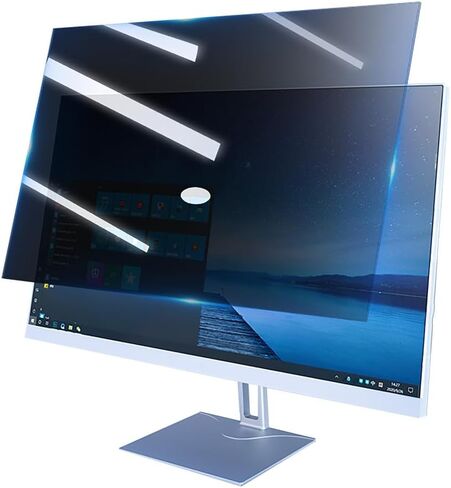 Computer Blue Light Blocking Screen Protector 17.3-22 inch Computer Privacy Screen Protector Panel for LED Screen Desktop PC LED Monitor Laptop,22in 16:10 in Saudi Arabia